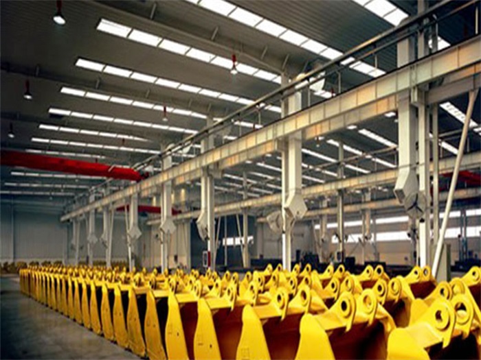 牡丹江徐工集团挖掘机装配车间